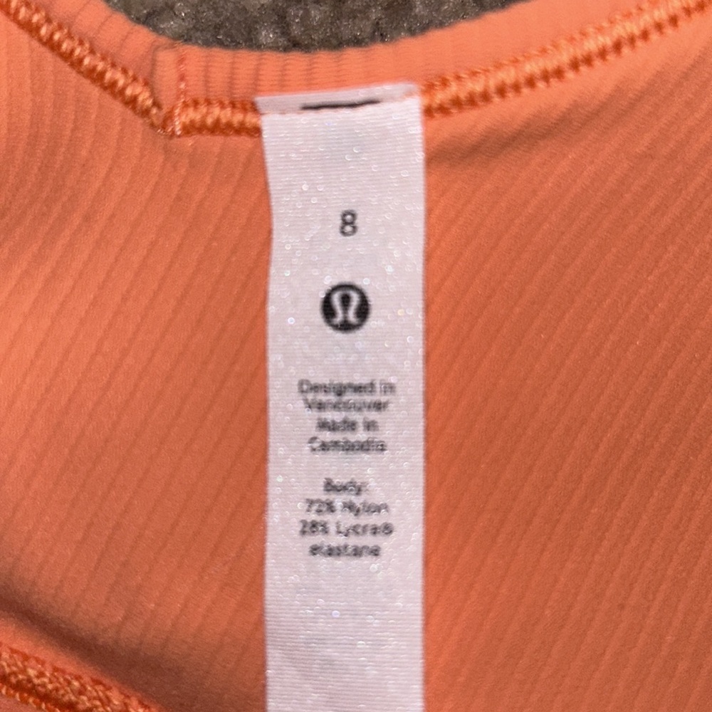 Lululemon Power Pivot Ribbed Tank - Picture 3 of 3